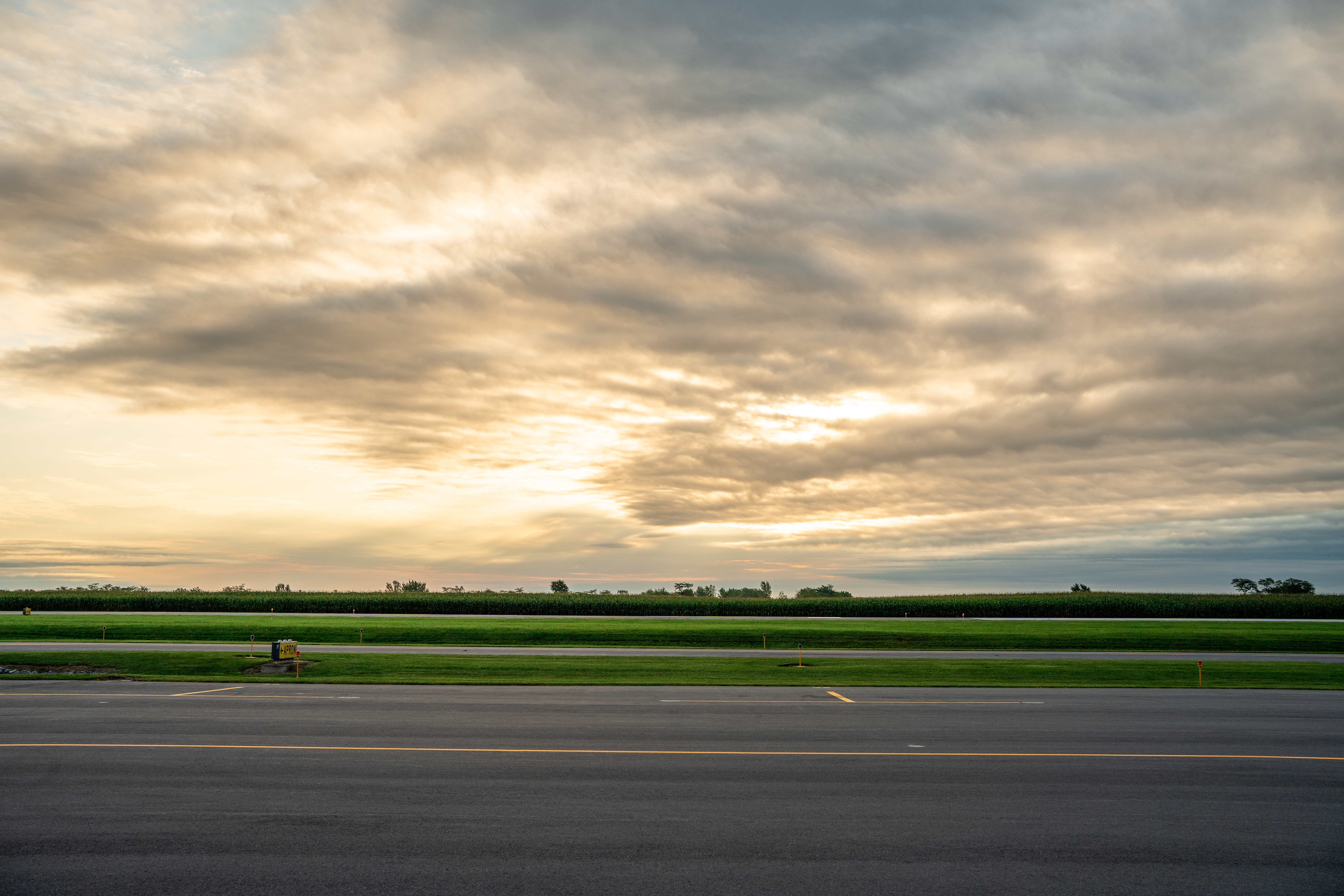 Airport Sunset